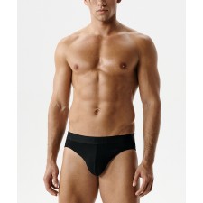 Мужские трусы слипы спорт Atlantic, микромодал, черные, MP-1590