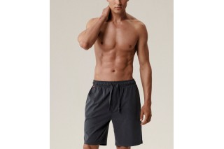 Мужские шорты пижамные Atlantic, 1 шт. в уп., хлопок, графит, NMB-039