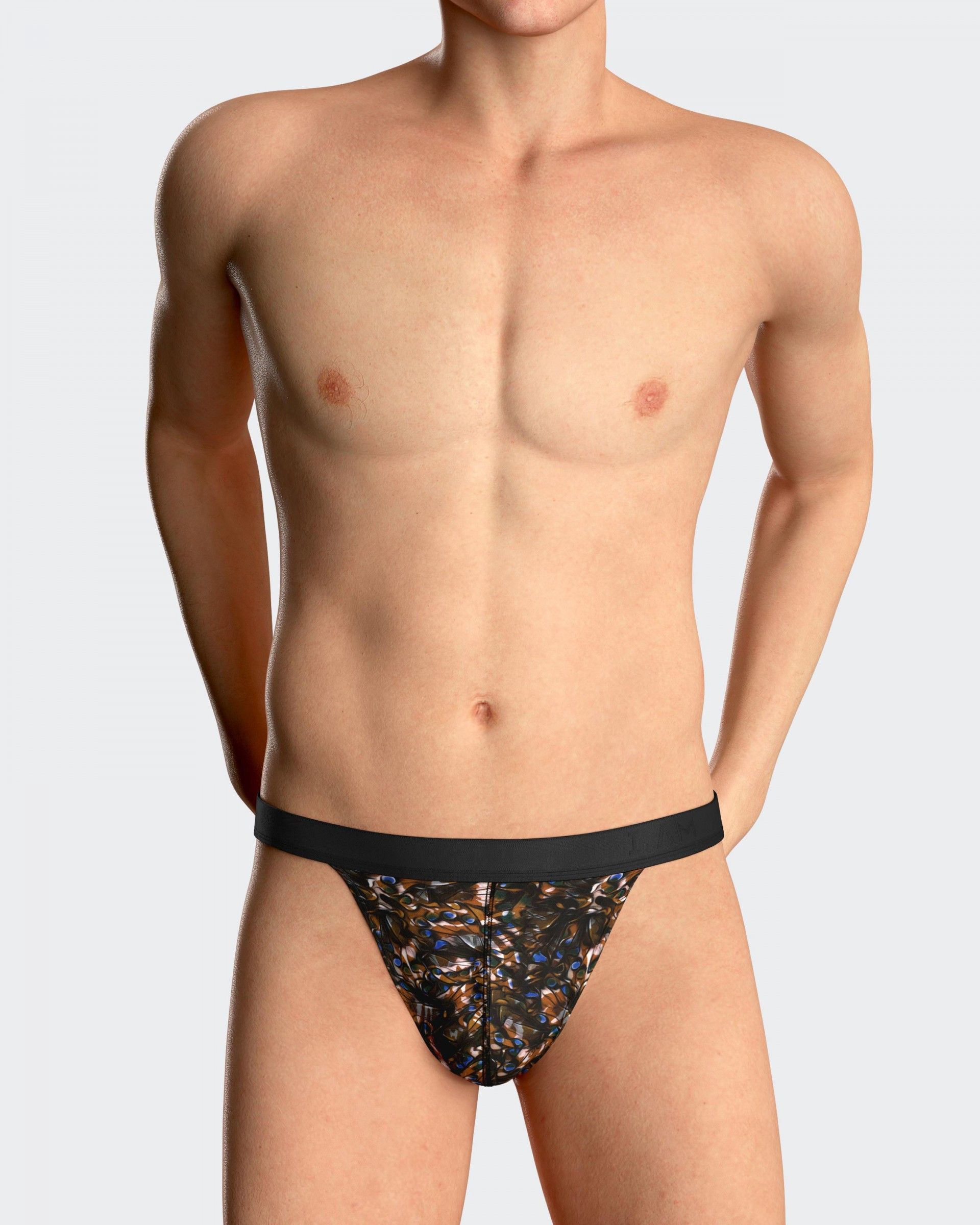 Мужские трусы стринги Impetus Bourgeon карамель