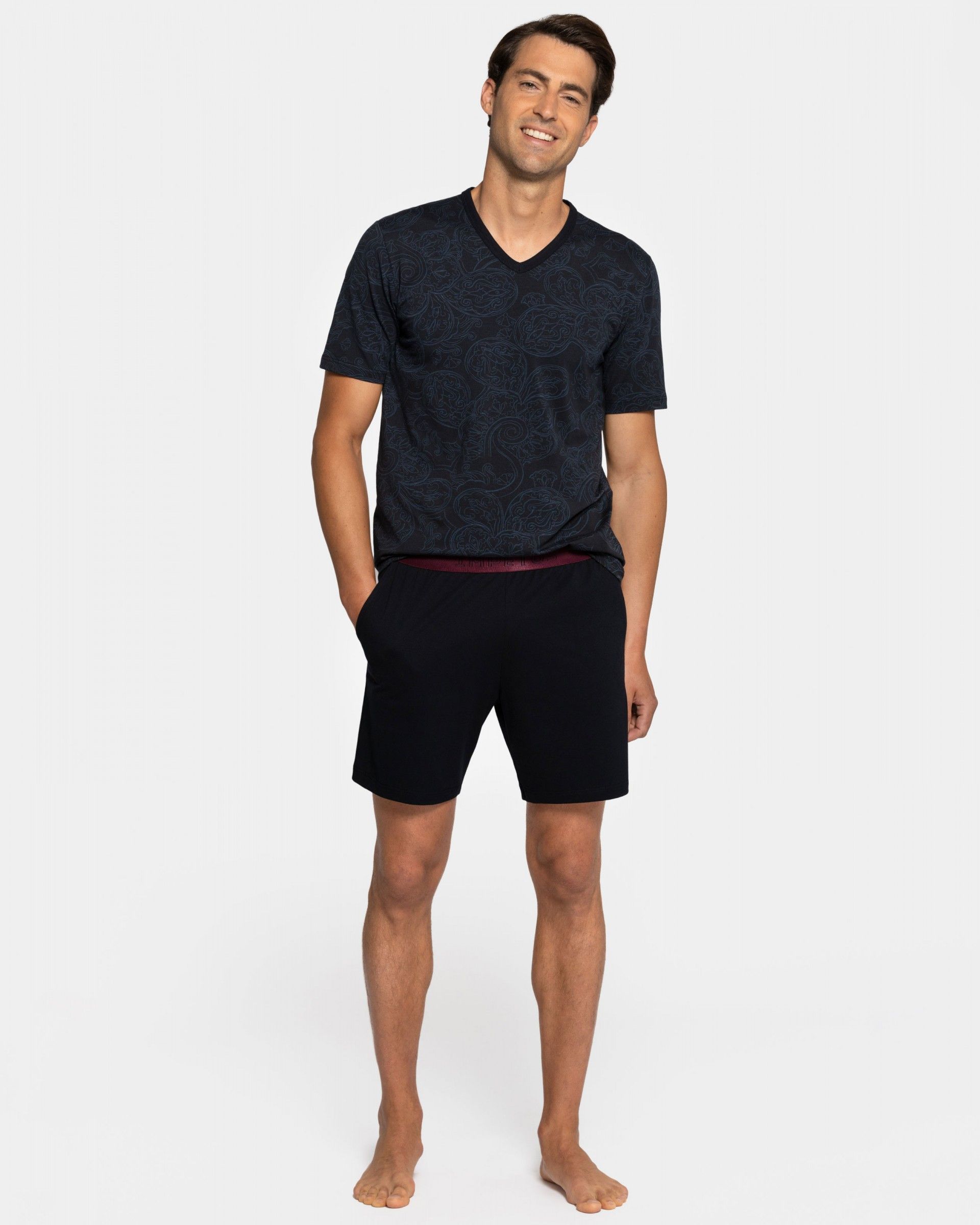Комплект для отдыха мужской (пижама) Impetus Spin темно-синий