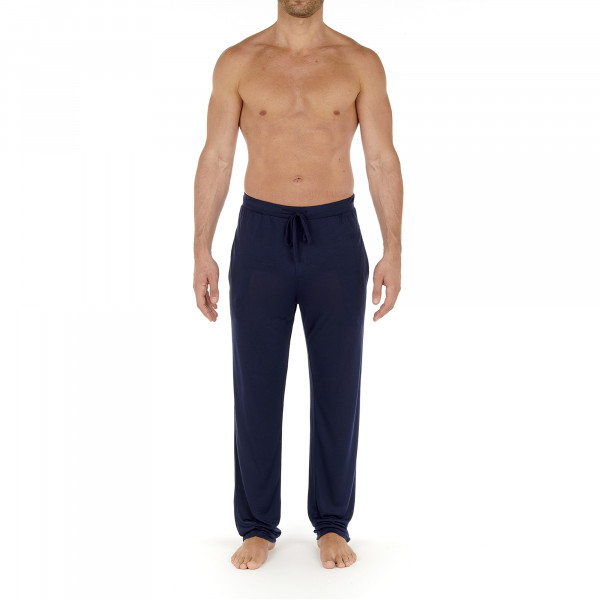 Брюки домашние мужские HOM Cocooning темно-синие